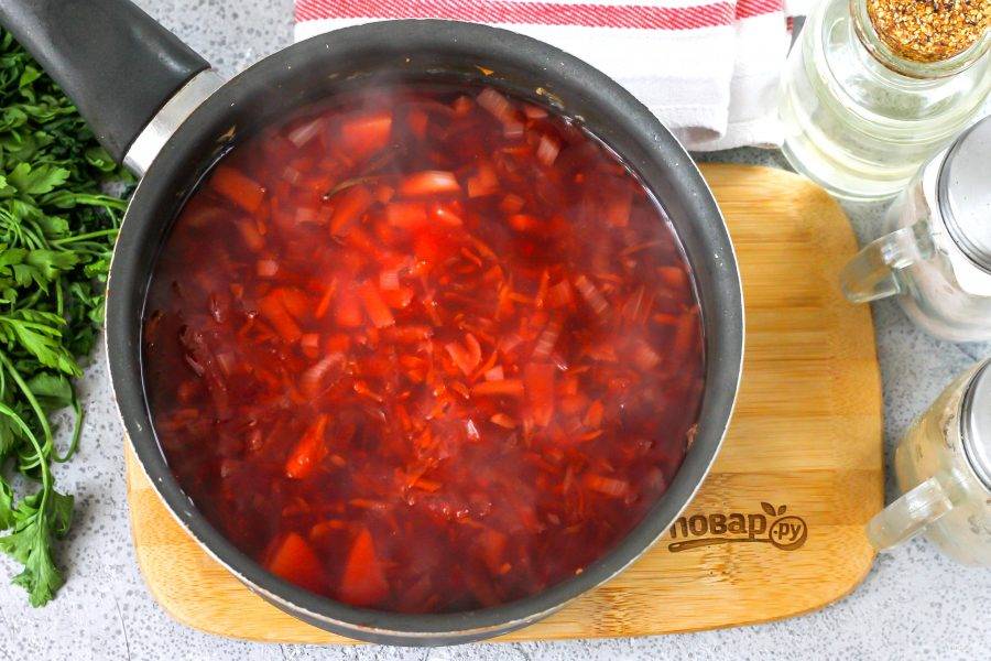 Рецепт еврейского молочного борща