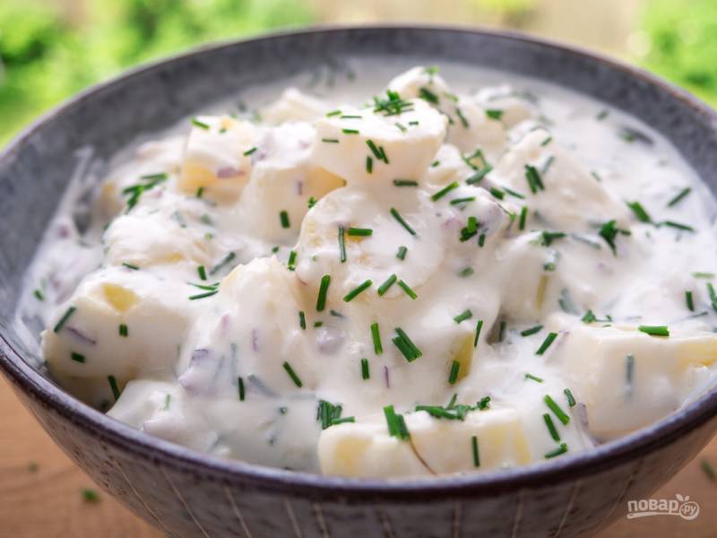 Датский картофельный салат