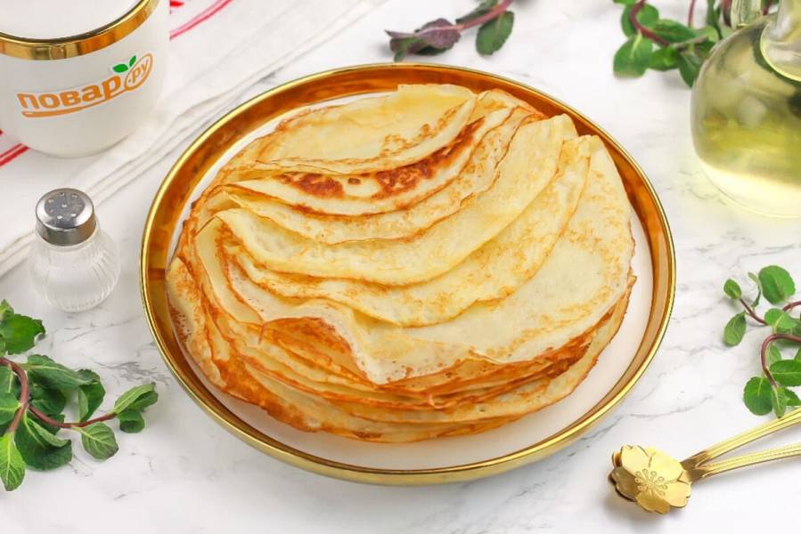 Тонкие блины