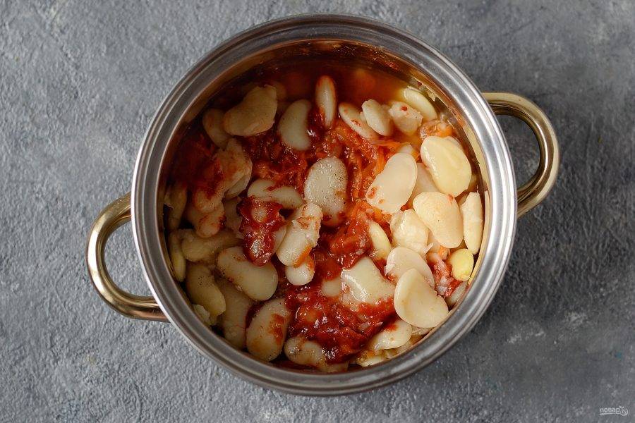 Фуль: рецепт бобов в томатном соусе с цельного зерна 