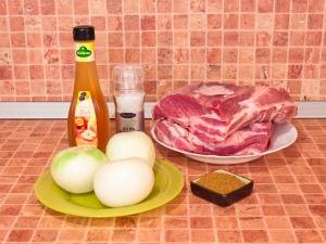 Рецепт шашлыка из свинины в мультиварке Редмонд