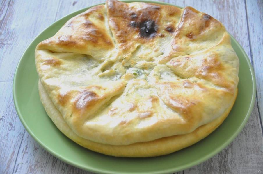 Хачапури с сыром по-быстрому - 11 пошаговых фото в рецепте