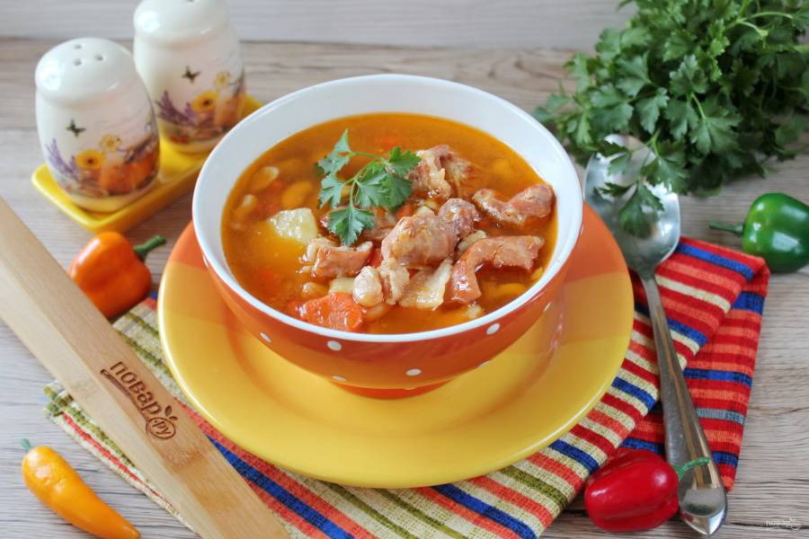 Венгерский суп-гуляш - пошаговый рецепт с фото, ингредиенты, как приготовить
