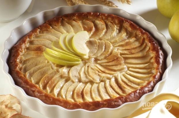 Домашний пирог с яблоками — аромат на весь дом!