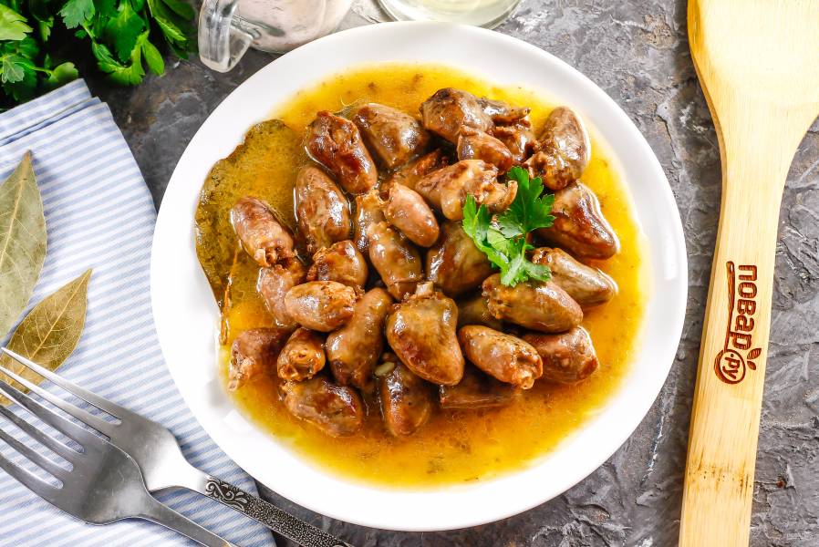 Куриные сердечки — рецепты приготовления на сковороде