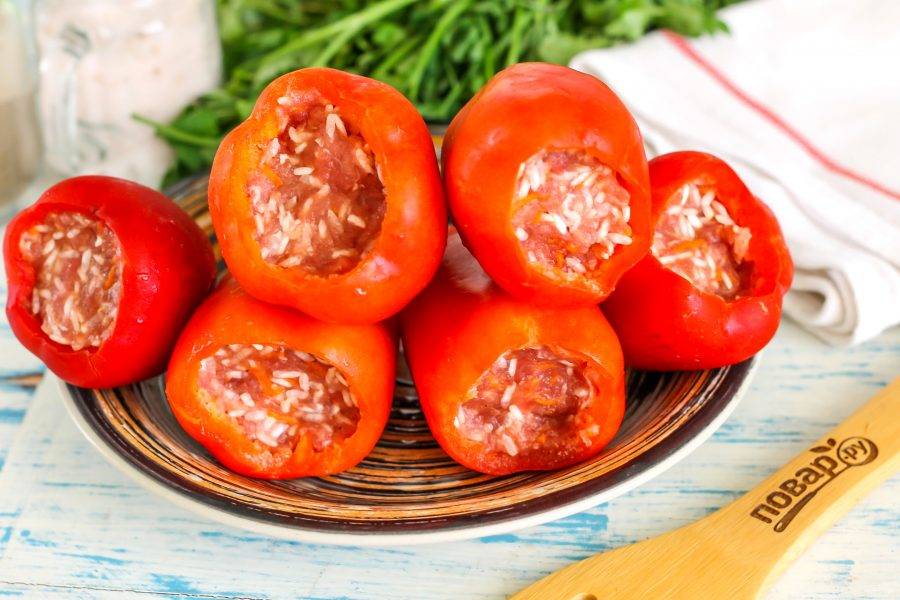 «Как готовить замороженные фаршированные перцы в кастрюле?» — Яндекс Кью