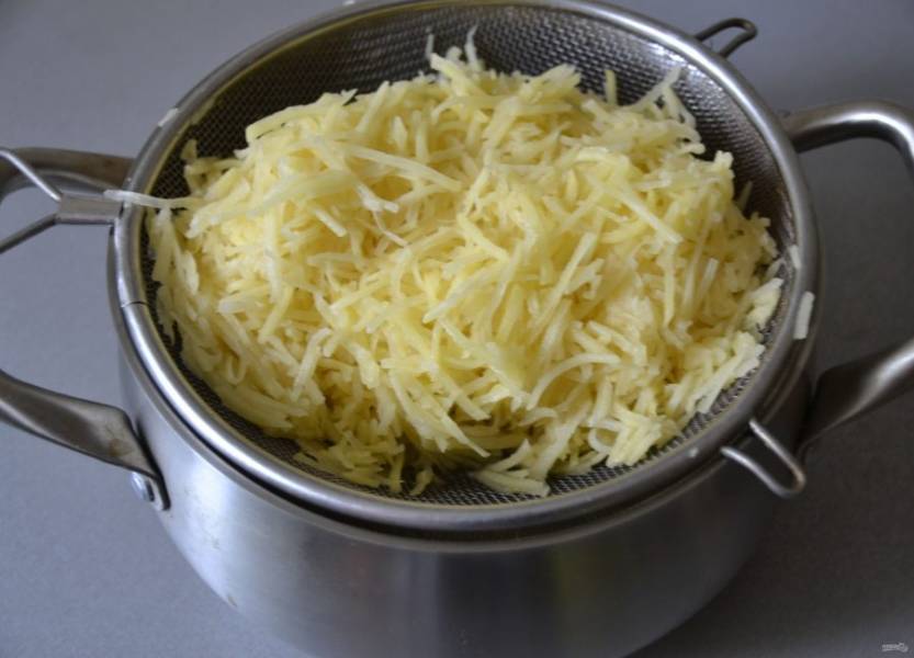 Картофельный хашбраун с сыром как в макдональдс