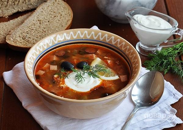 Суп-солянка (классический рецепт) - пошаговый рецепт с фото на демонтаж-самара.рф