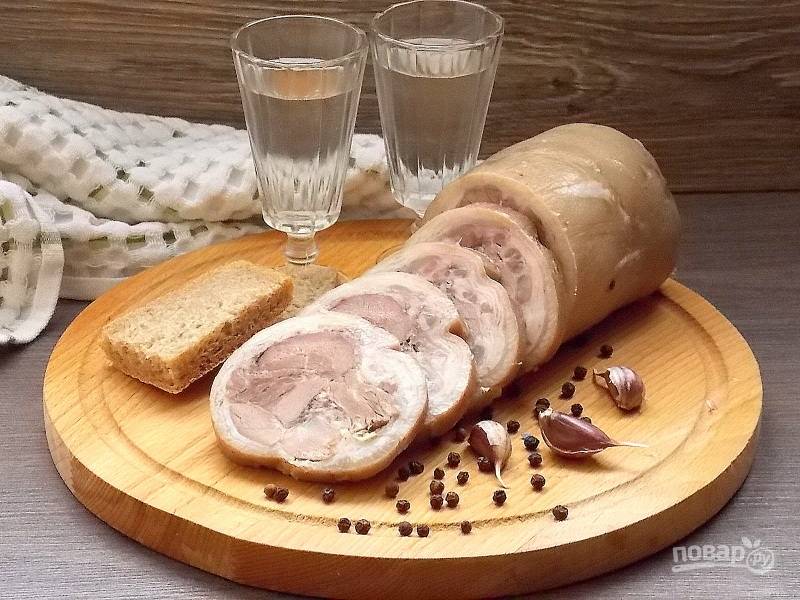 Свиная рулька сальтисон рецепт с фото