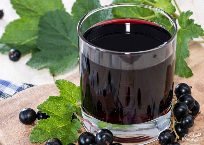 Вино из черной смородины без дрожжей