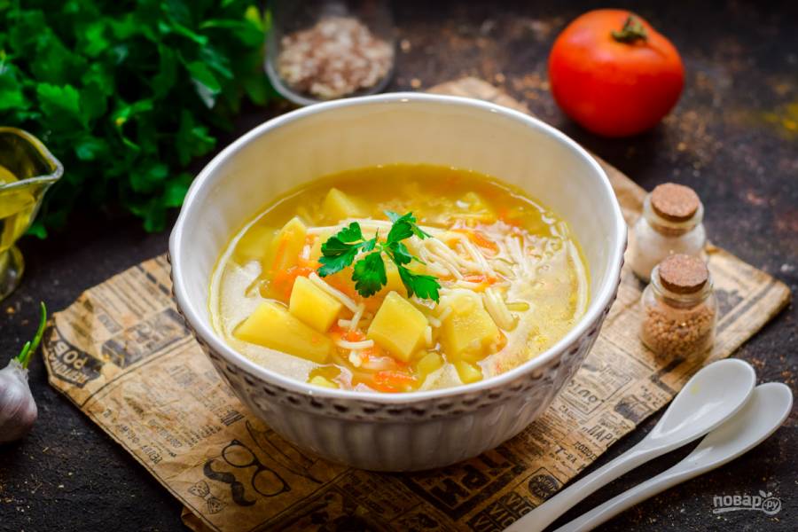 Постный суп: 7 простых рецептов