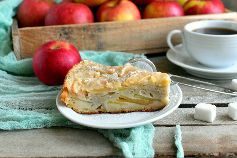 Рецепты яблочного пирога от Юлии Высоцкой