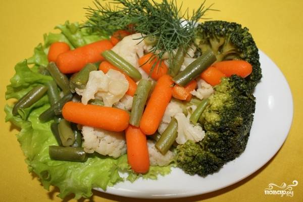 Тушеные овощи в мультиварке