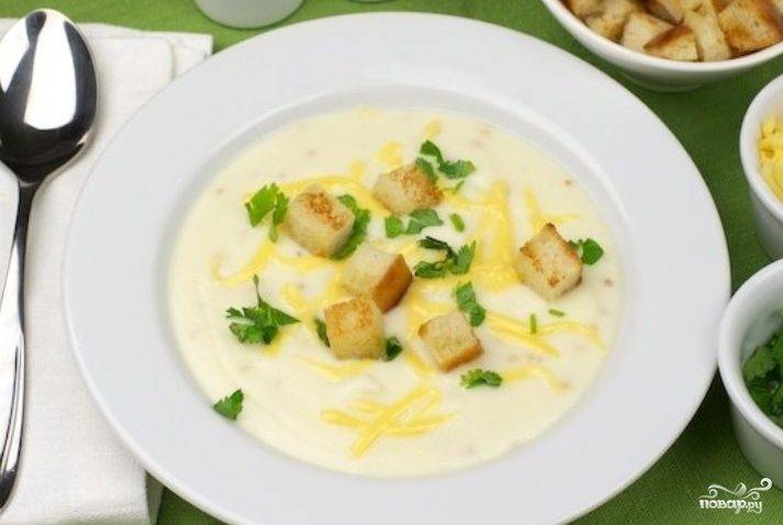 Суп-пюре из цветной капусты и картофеля рецепт – Европейская кухня: Супы. «Еда»