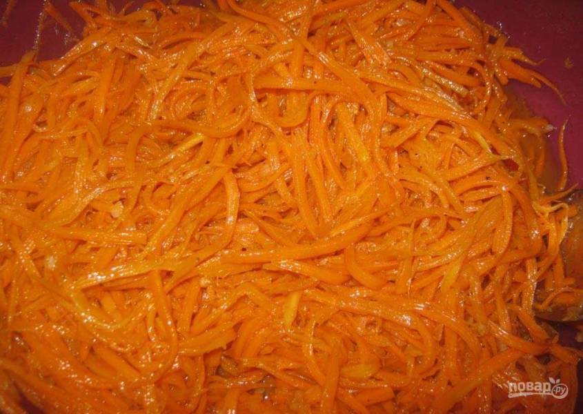 Корейская морковка рецепт с фото