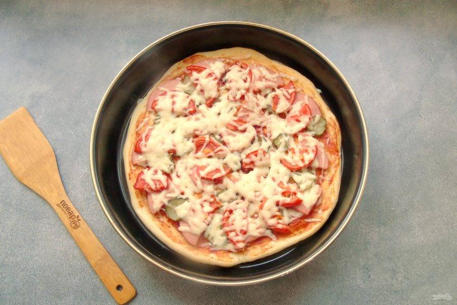 Пицца с огурцами и колбасой - рецепт с фото на ростовсэс.рф