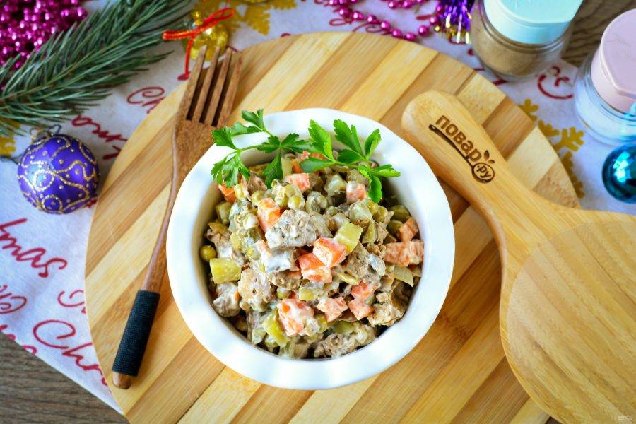 Салат с тофу / Веган / Рецепт/ Salad with tofu / Recipe