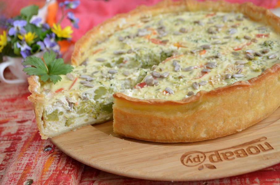 Несладкие пироги с летними овощами