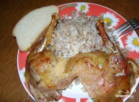 Утка с рисом в фольге в духовке - вкусный рецепт мягкой и сочной утки