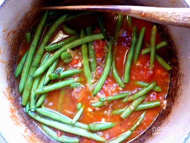 Куриное филе с фасолью в томатном соусе, пошаговый рецепт на ккал, фото, ингредиенты - Манюша