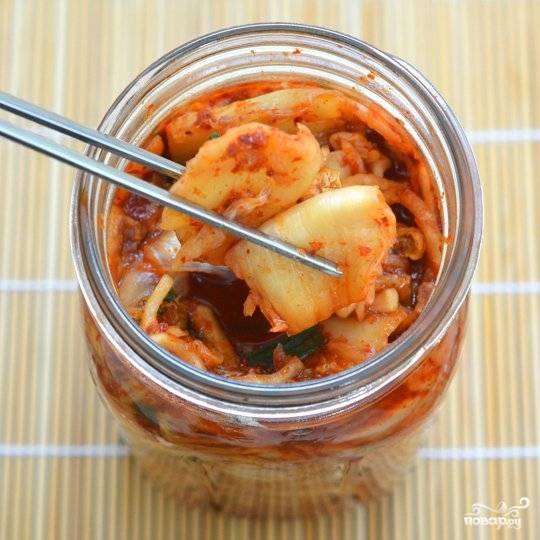 Кимчи по-корейски из пекинской капусты – пошаговый рецепт приготовления с фото