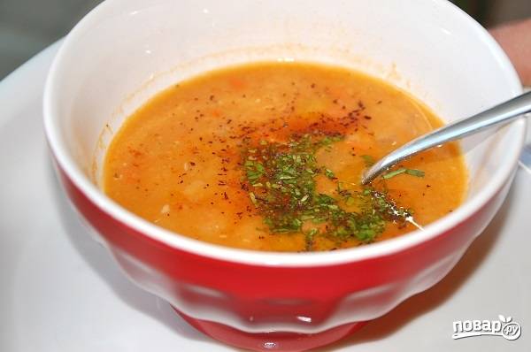 Турецкий суп мерджимек чорбасы