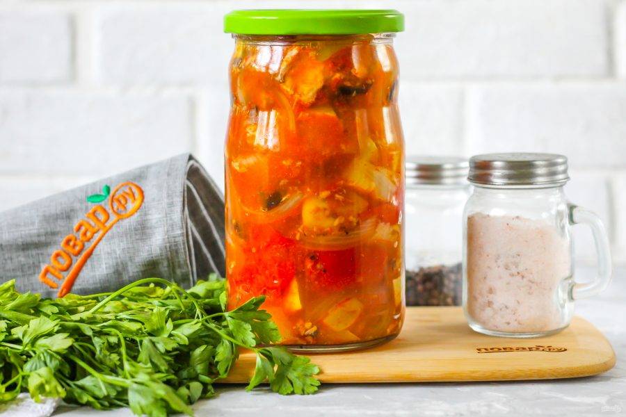 Как приготовить салат из скумбрии с овощами на зиму — 5 рецептов консервации