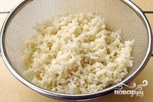Печёночные оладьи с рисом