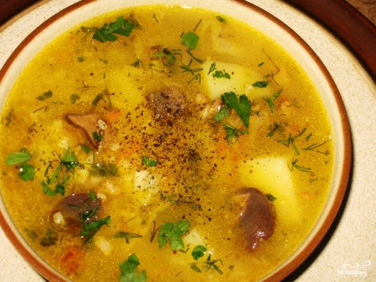 Полевой суп с курицей — рецепт вкусного супа в мультиварке
