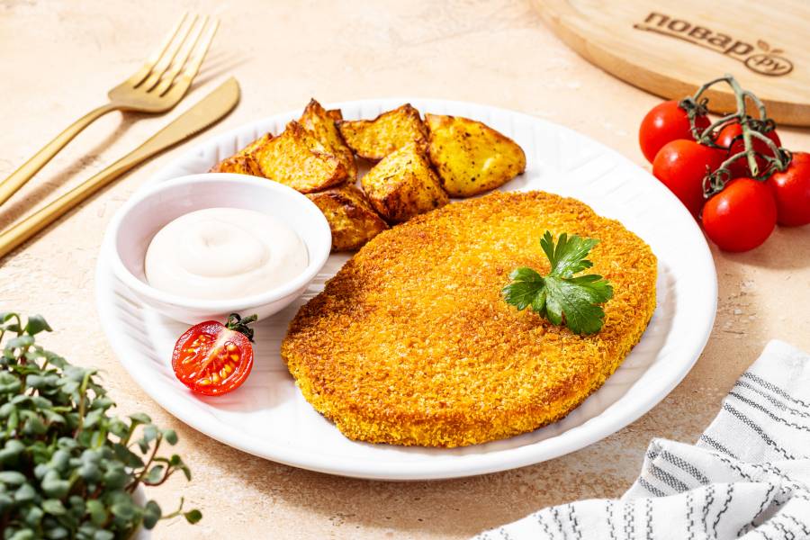 Веганский шницель