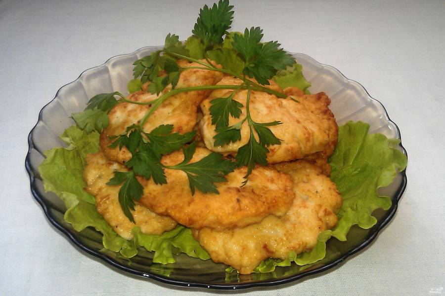 Куриные котлеты рубленные