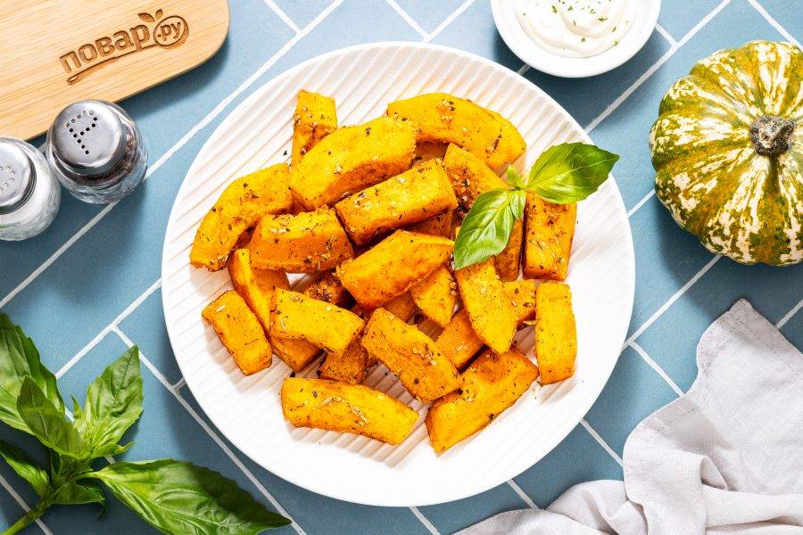 Гарнир из тыквы готов, приятного вам аппетита!