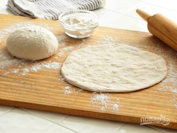 Тесто для пиццы простой рецепт