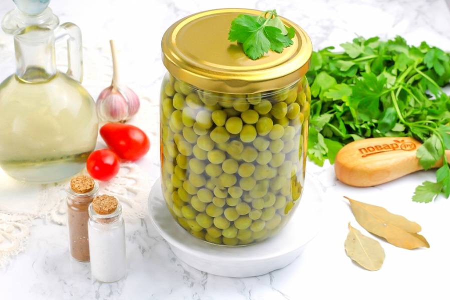 Горошек консервированный