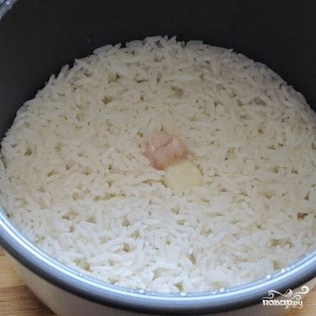 Рассыпчатый рис в мультиварке Редмонд (без масла)