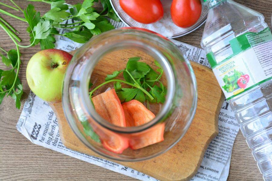 🍅Быстрые помидоры на зиму - соль и сахар сразу в банку - рецепт автора Лариса Кравцова🍀📸❤️