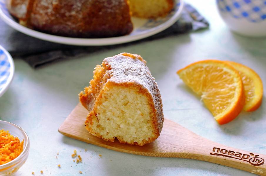 Апельсиновый кекс — простые и вкусные рецепты