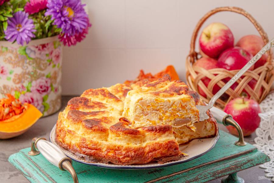 Запеканки с тыквой и творогом