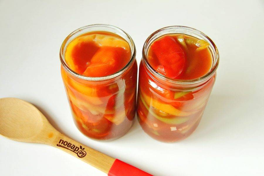 Лечо с томатным соком - рецепт автора Оксана