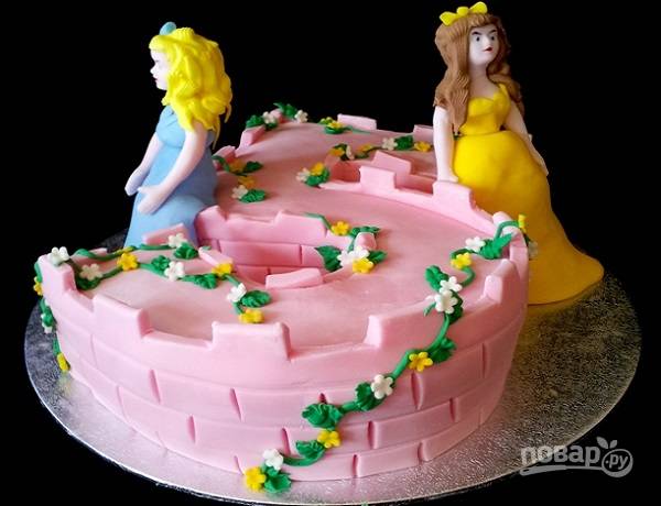Торт для девочки на 5 лет