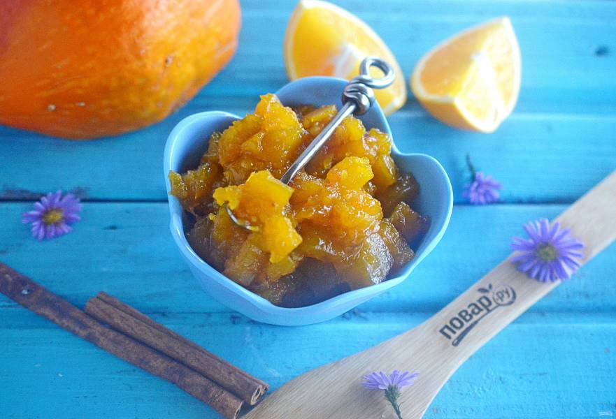Варенье из тыквы и апельсина — пошаговый рецепт с фото