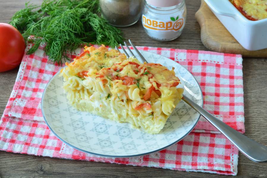 Запеканка из макарон с помидорами и сыром - пошаговый рецепт с фото на prachka-mira.ru