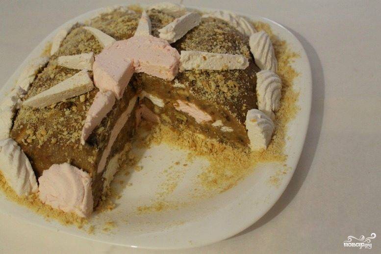 Торт из зефира без выпечки - пошаговый рецепт с фото на rov-hyundai.ru
