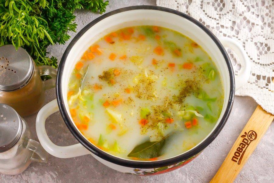 Молочный суп с капустой - пошаговый рецепт с фото на steklorez69.ru