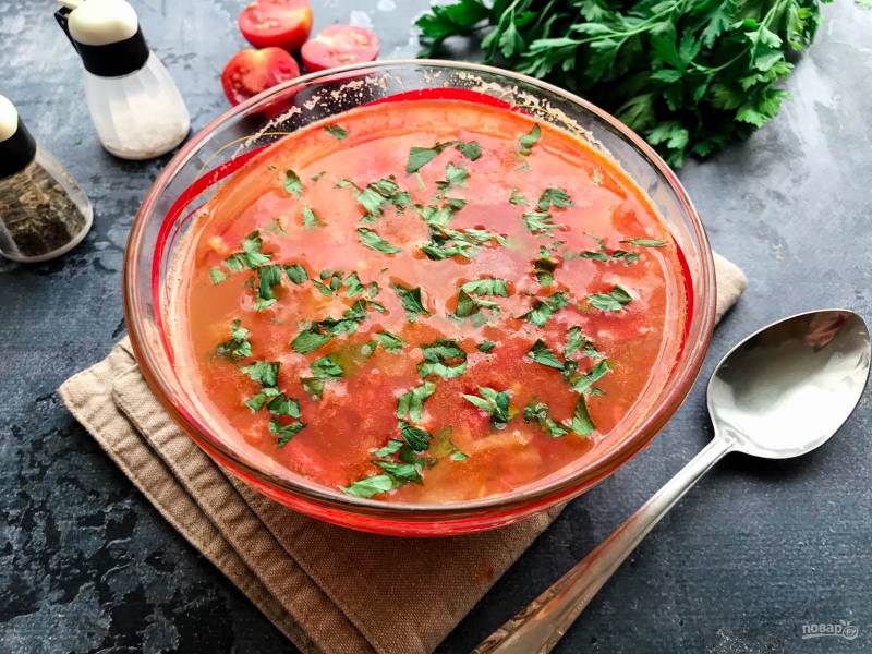 суп томатный с курицей рецепт | Дзен