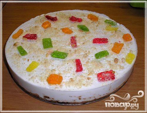 Торт-мороженое зефирное лакомство