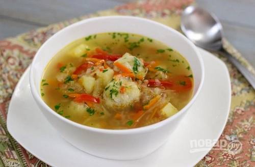 Фрикадельки для супа - пошаговый рецепт с фото на баштрен.рф