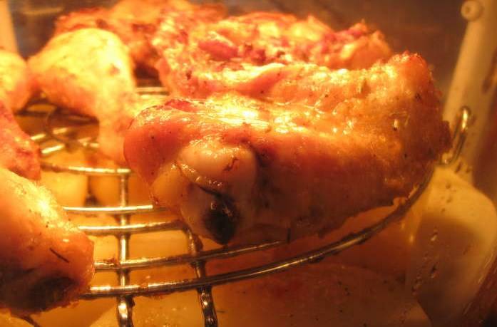 Курица с картошкой в пакете для запекания – пошаговый рецепт приготовления с фото