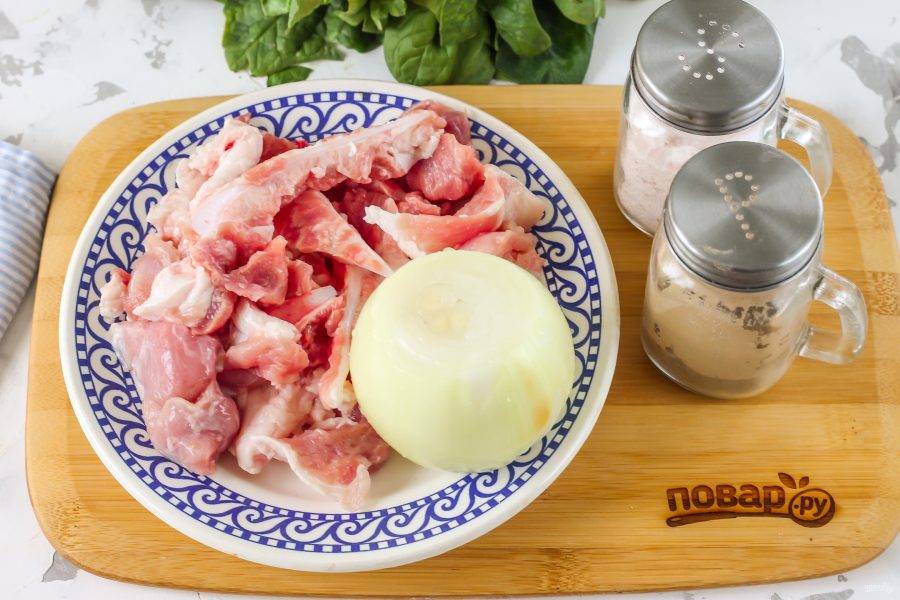 Сытное овощное рагу со свиными хрящиками по домашнему рецепту