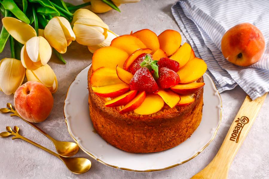 10 хороших рецептов с персиками